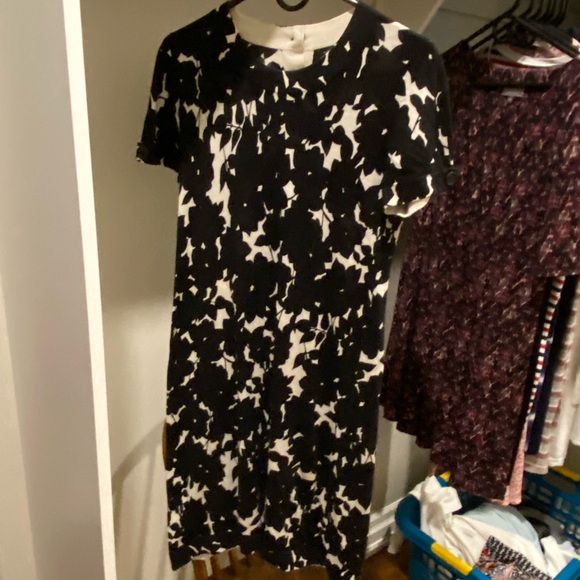 Banana Republic black and white dress size M - Picture 6 of 9